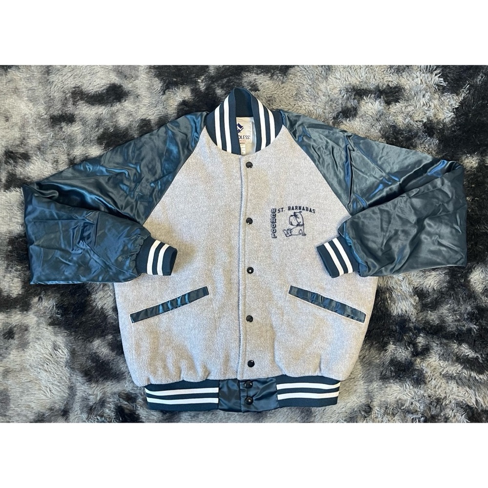 Vintage Windless St. Barnabas School Varsity Jacket